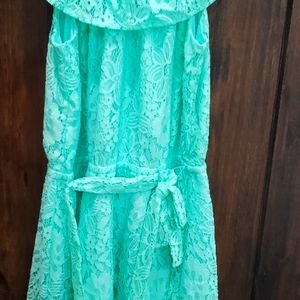 Children's Place Blue Girls Summer Dress